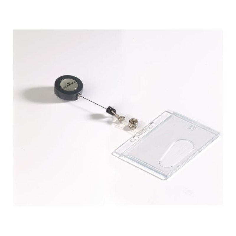 Kaarthouder Durable 8012 54x85+rolm/pk10