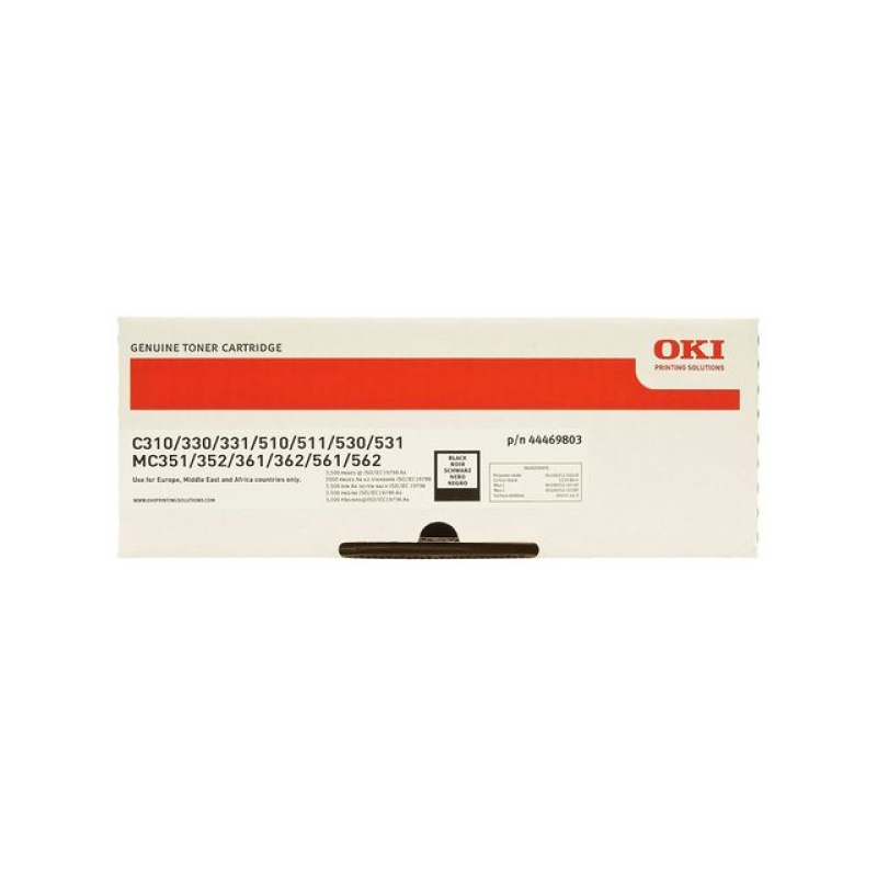 Toner Oki C310/330/510/530 3,5K zwart