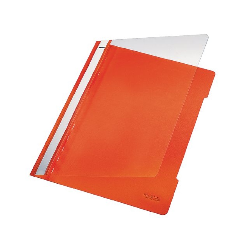 Hechtmap Leitz 4191 A4 PVC oranje/ds 25