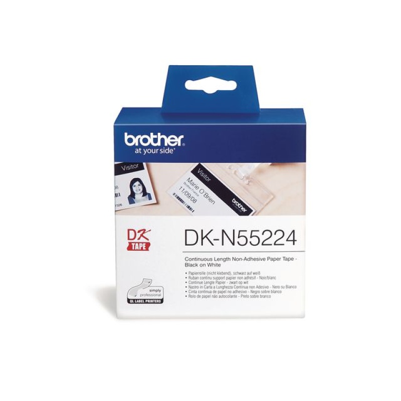 Tape P-Touch Thermisch 54mm wit