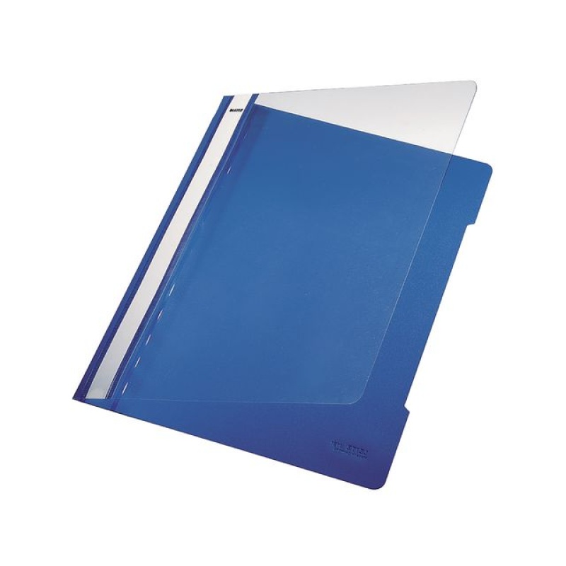 Hechtmap Leitz 4191 A4 PVC blauw/doos 25