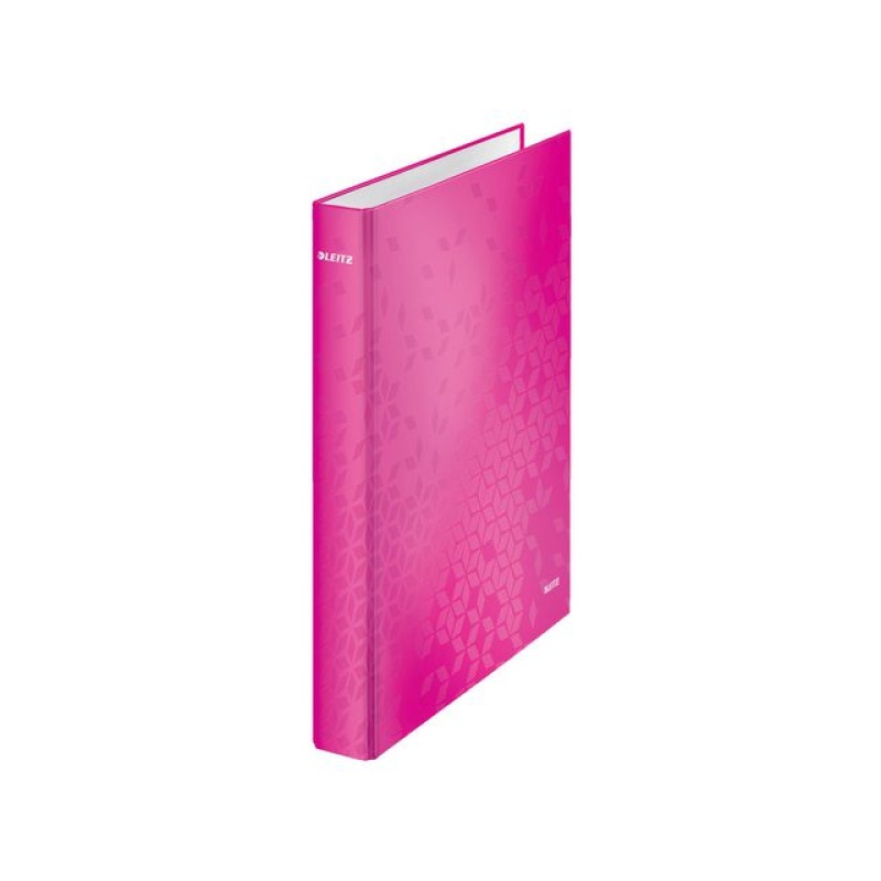 Ringband Leitz WOW 2D25 roze metallic