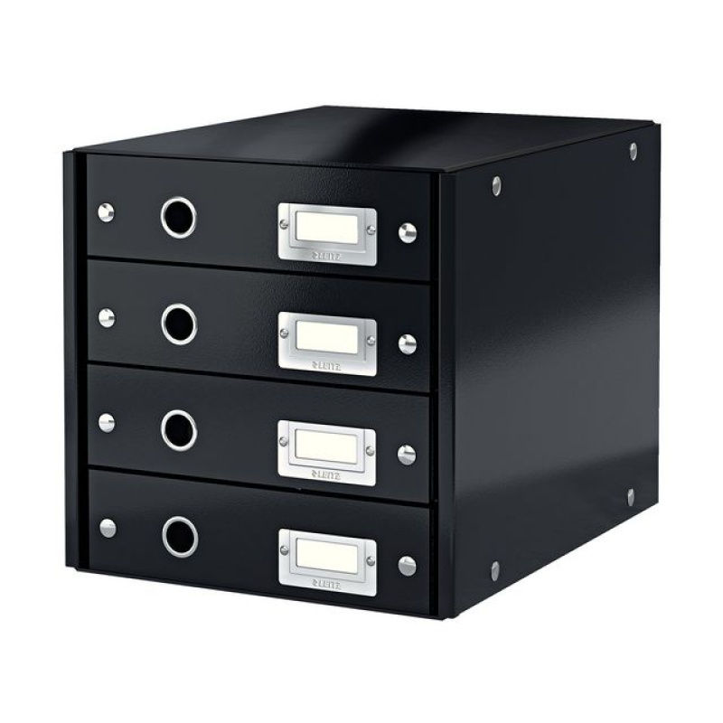 Ladenblok Leitz Click n Store 4laden zw