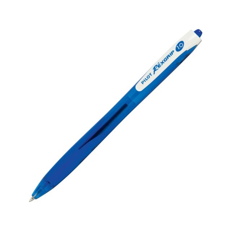 Balpen Pilot BeGreen RexGrip M blauw/p10