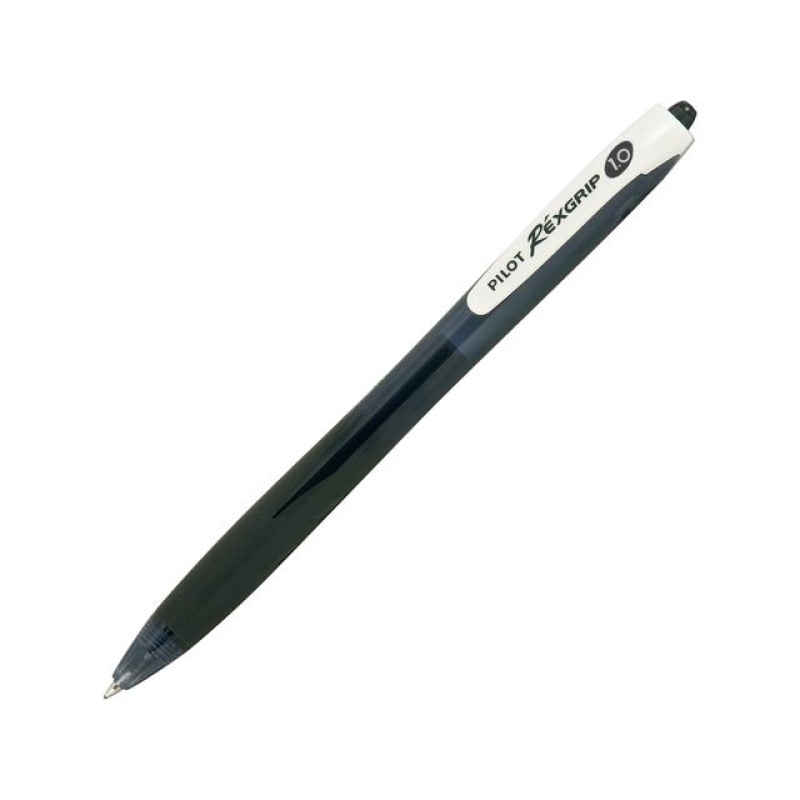 Balpen Pilot BeGreen RexGrip M zwart/p10