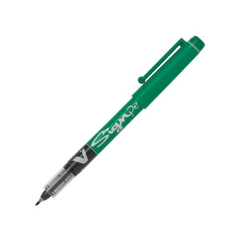 Fineliner Pilot V-signpen 0,6 mm gr/ds12