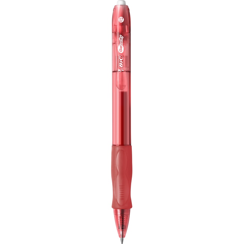 Gelpen BIC Gelocity Gel 0,7 mm rood/ds12
