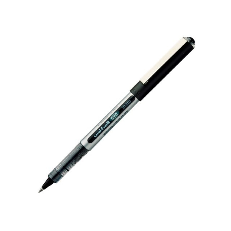 Rolschrijver uni-ball Eye 0,5 zwart/pk12