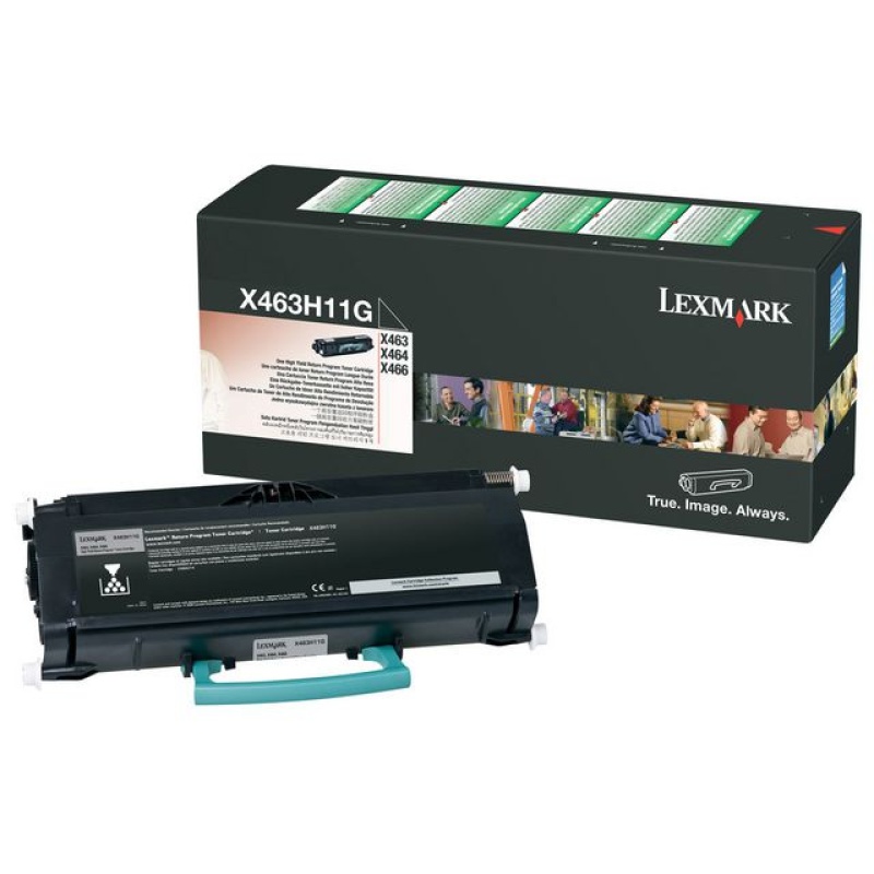 Toner Lexmark x463/x464/x466 zwart