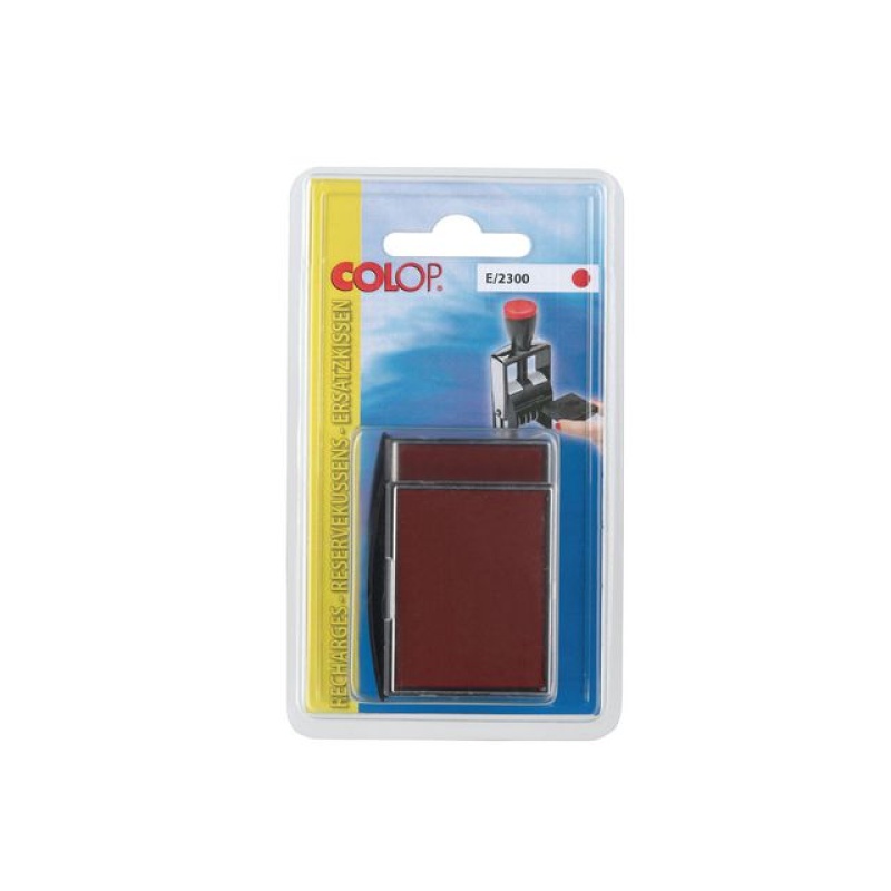 Inktkussen Colop E/2300/2360 rood/pak 5