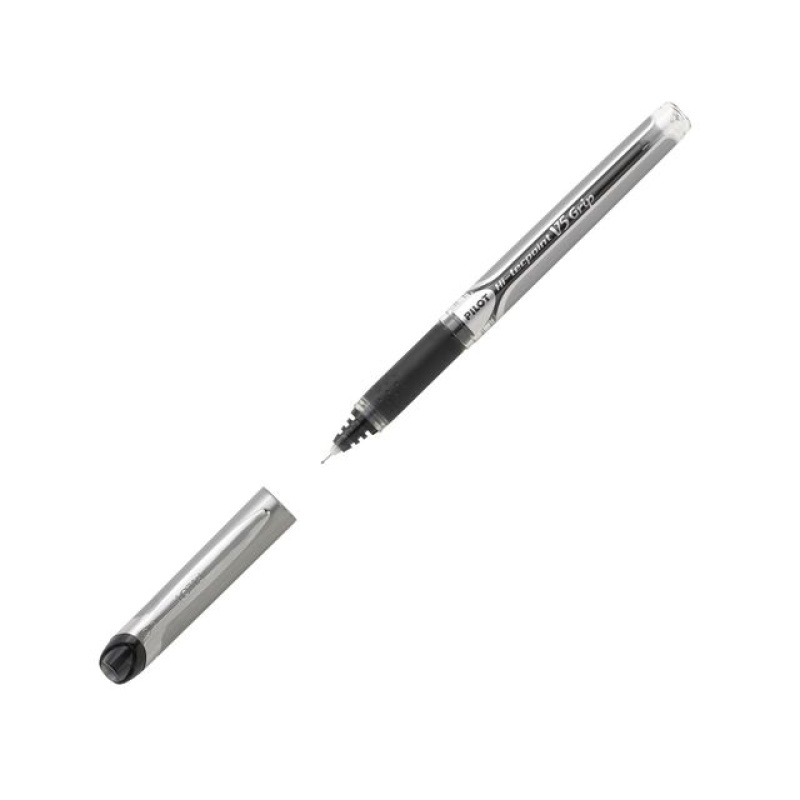 Rolschrijver HiTecpoint Grip 0,3mm zw/12