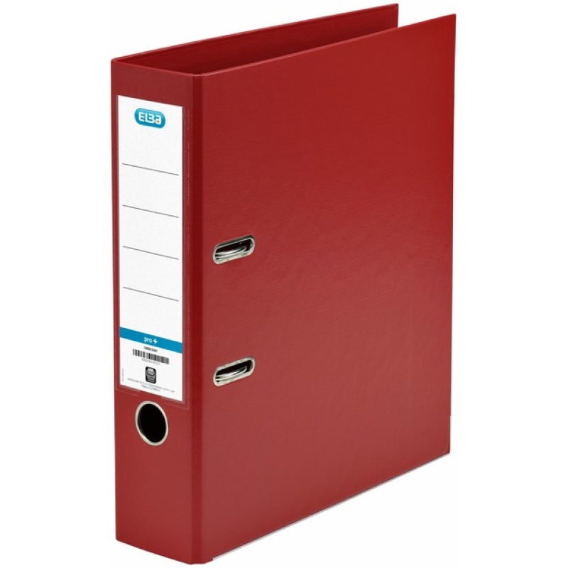 Ordner SmartPro+ 80mm A4 PP rood