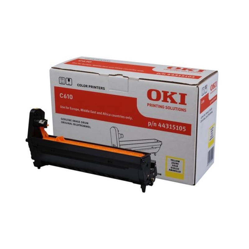 Drum Oki C610 20K geel