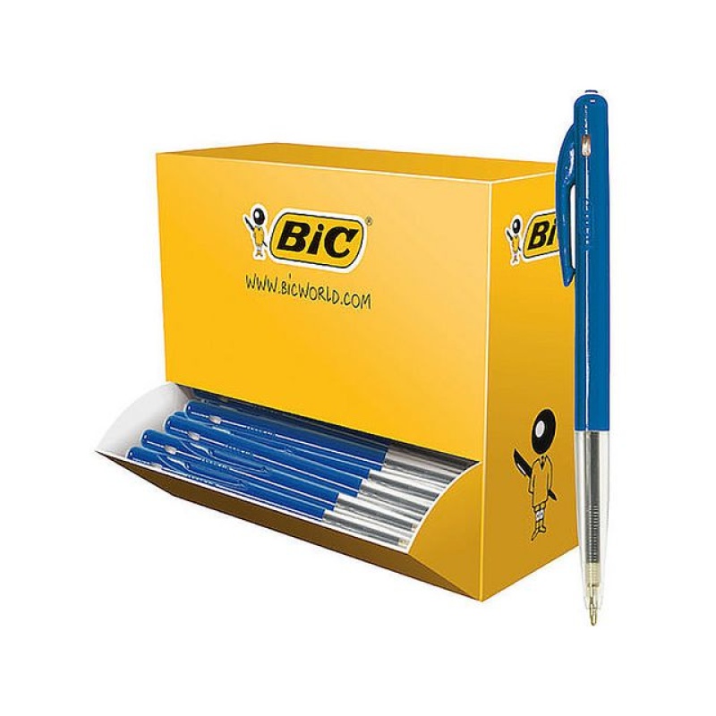 Balpen BIC M10 M blauw/doos 100