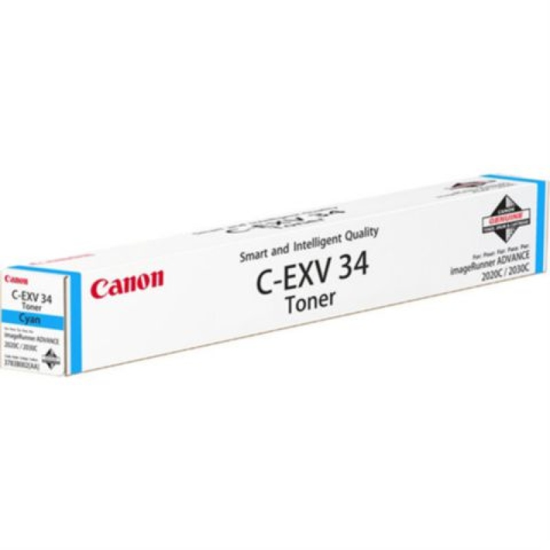 Toner Canon c-exv 34 cyaan