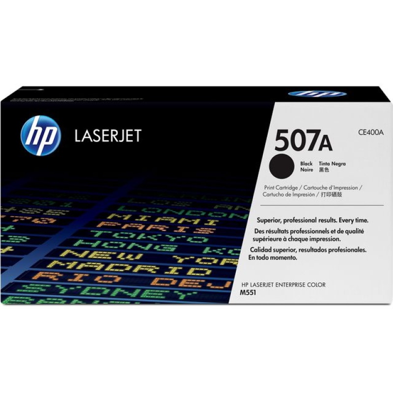 Toner HP 507A CE400A 5.5K zwart
