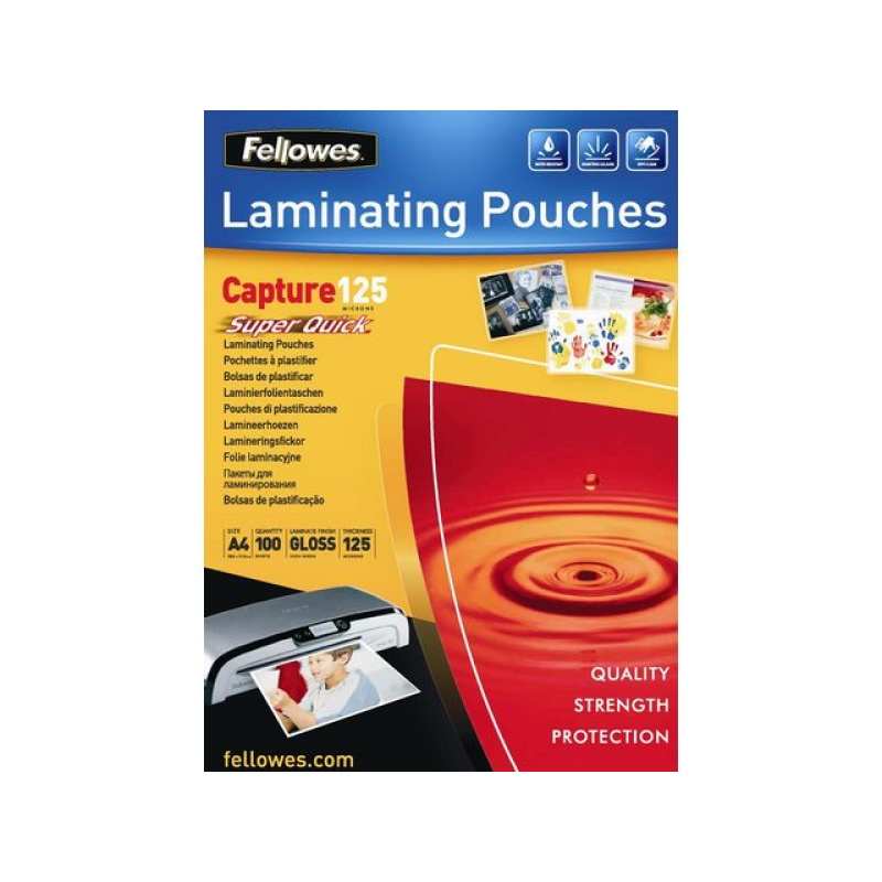 Lamineerhoes Fellowes A4 125m SupQ/Pk100