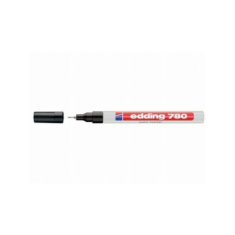 Lakmarker edding 780 0,8 mm zwart/pak 10