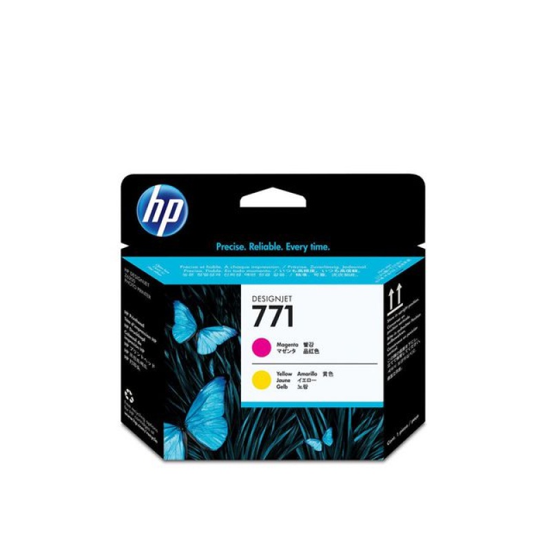 Printkop HP CE018A magenta/geel
