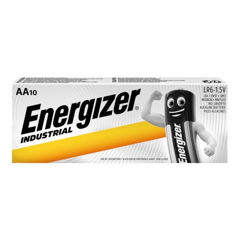Batterij Energizer Industrial AA/Doos 10