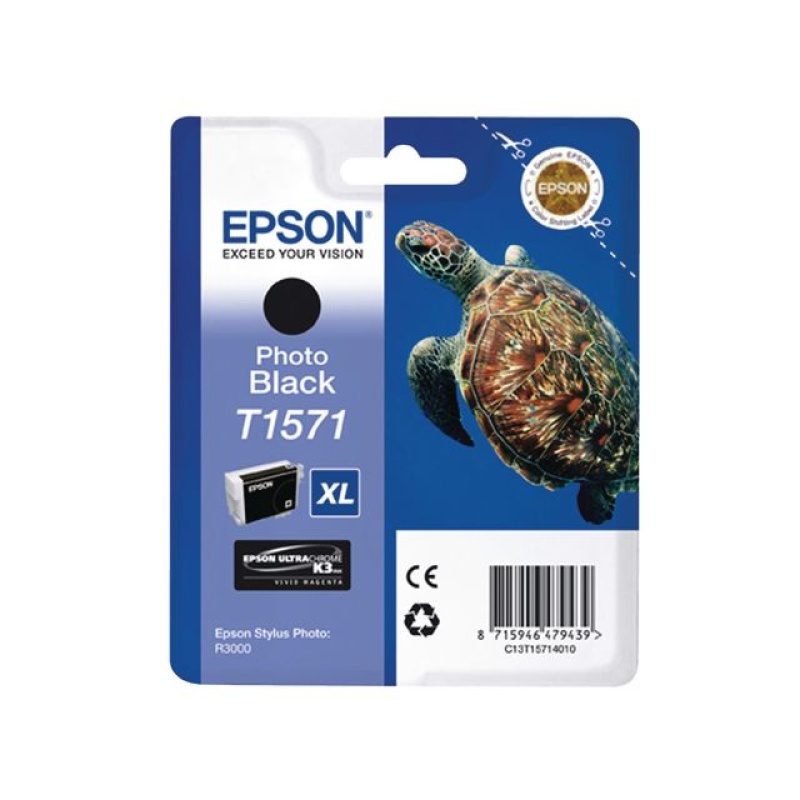 Inkjet Epson T1571 photo zwart