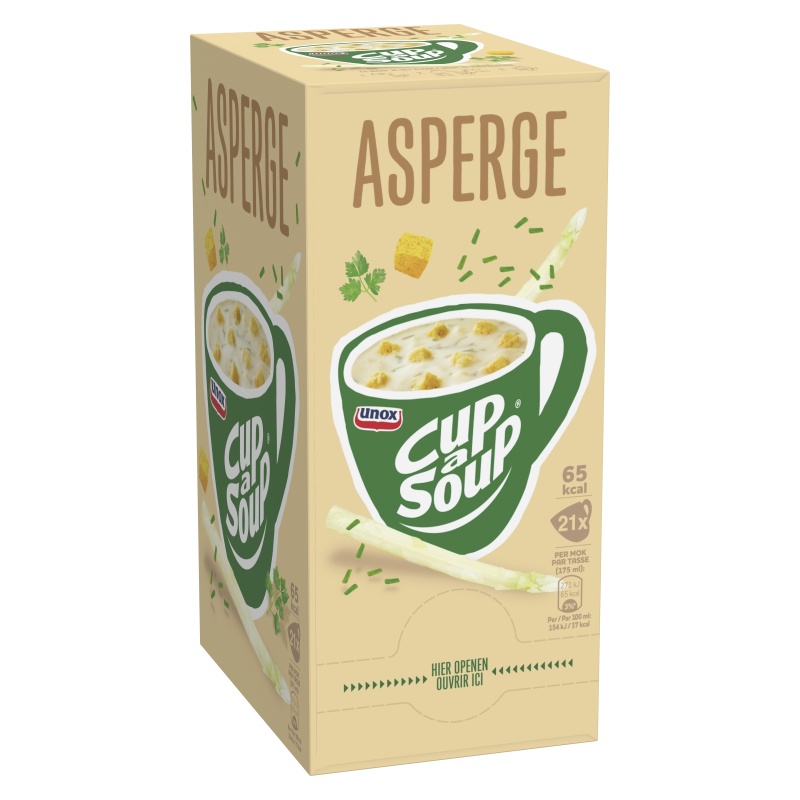 Soep Cup-a-soup Knorr asperge/doos 21