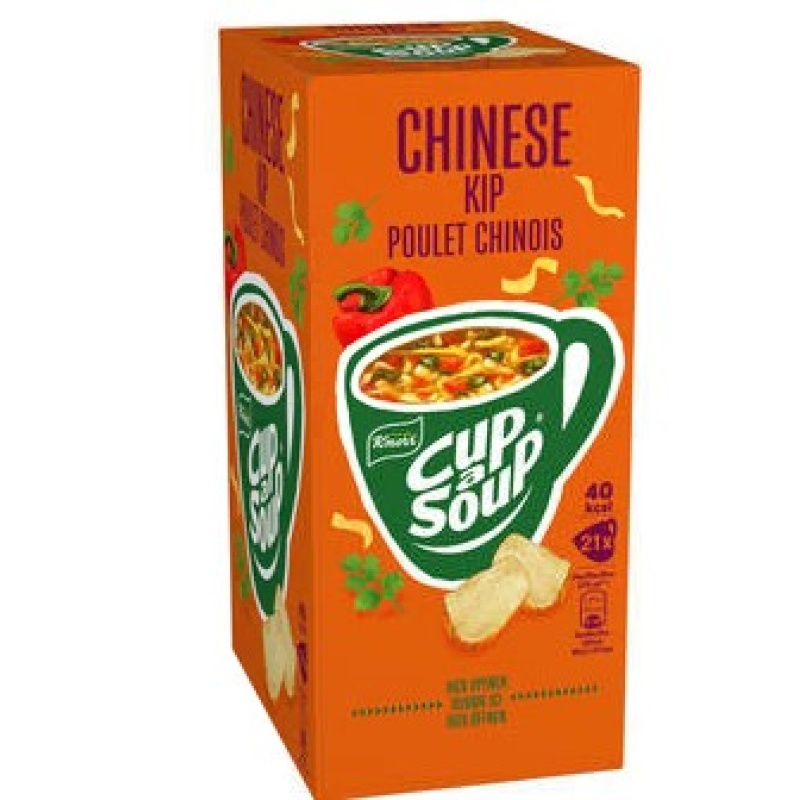 Soep Cup-a-soup Knorr Chin.kip/doos 21