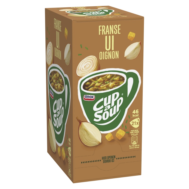 Soep Cup-a-soup Knorr Franse ui/doos 21