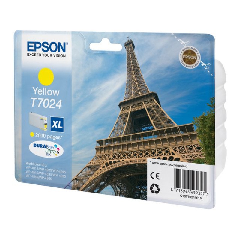 Inkjet Epson WP4000/4500 HC 2K geel