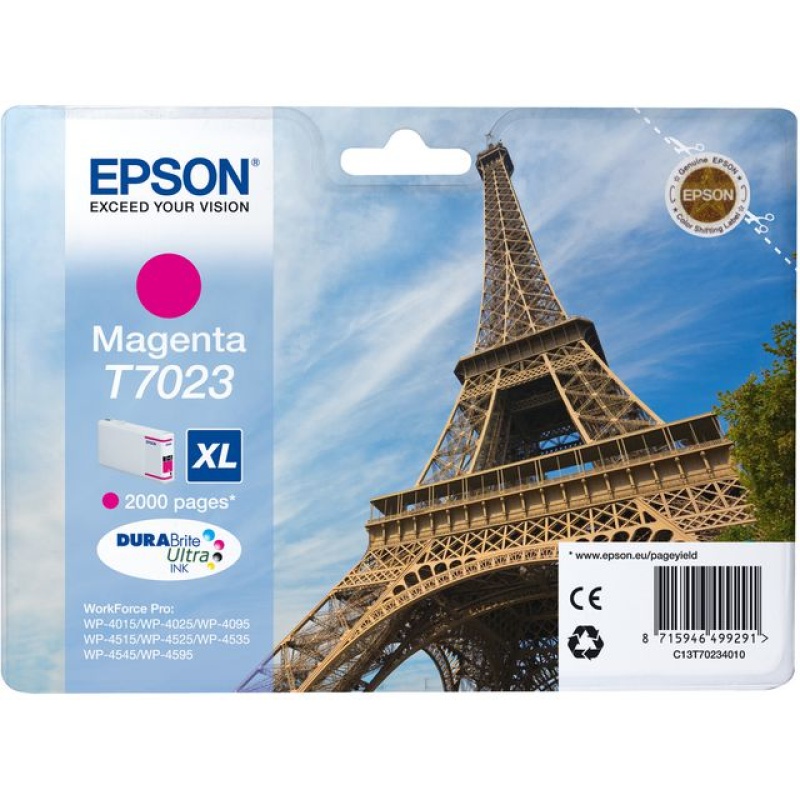 Inkjet Epson WP4000/4500 HC 2K magenta