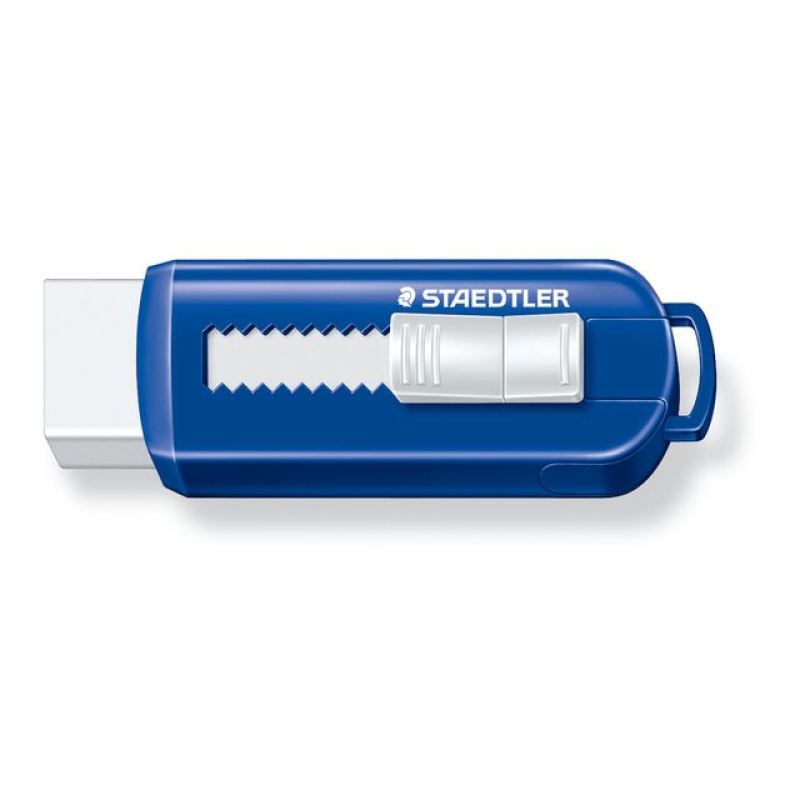 Gum Staedtler PVC-vrij incl. schuifmech.