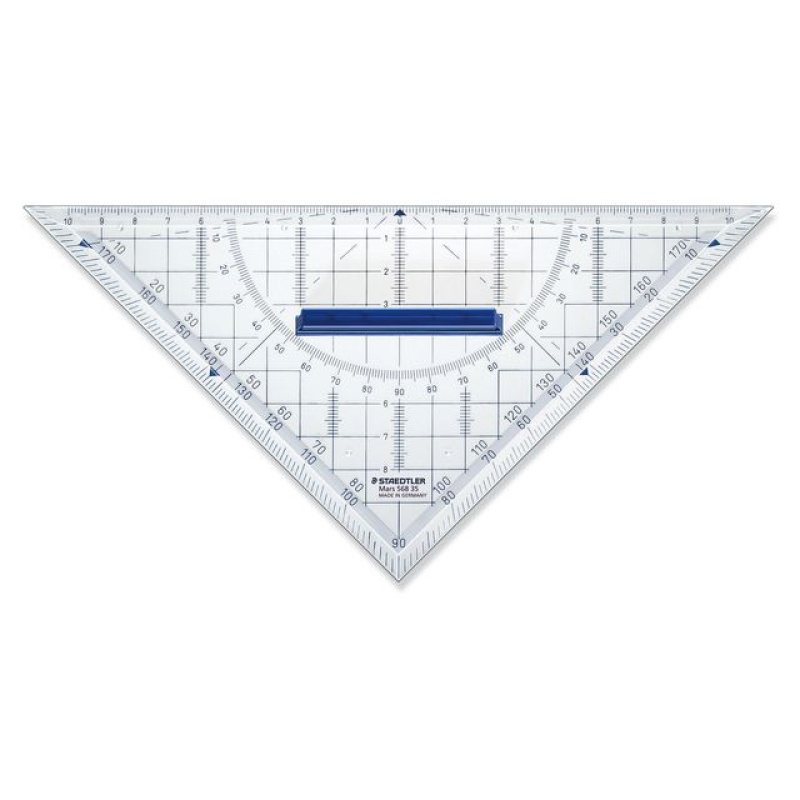 Geodriehoek Mars 568 220 mm acryl
