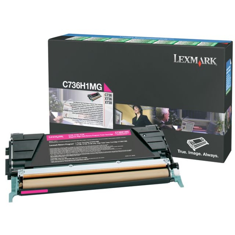 Toner Lexmark C736/X736/738 10K magenta