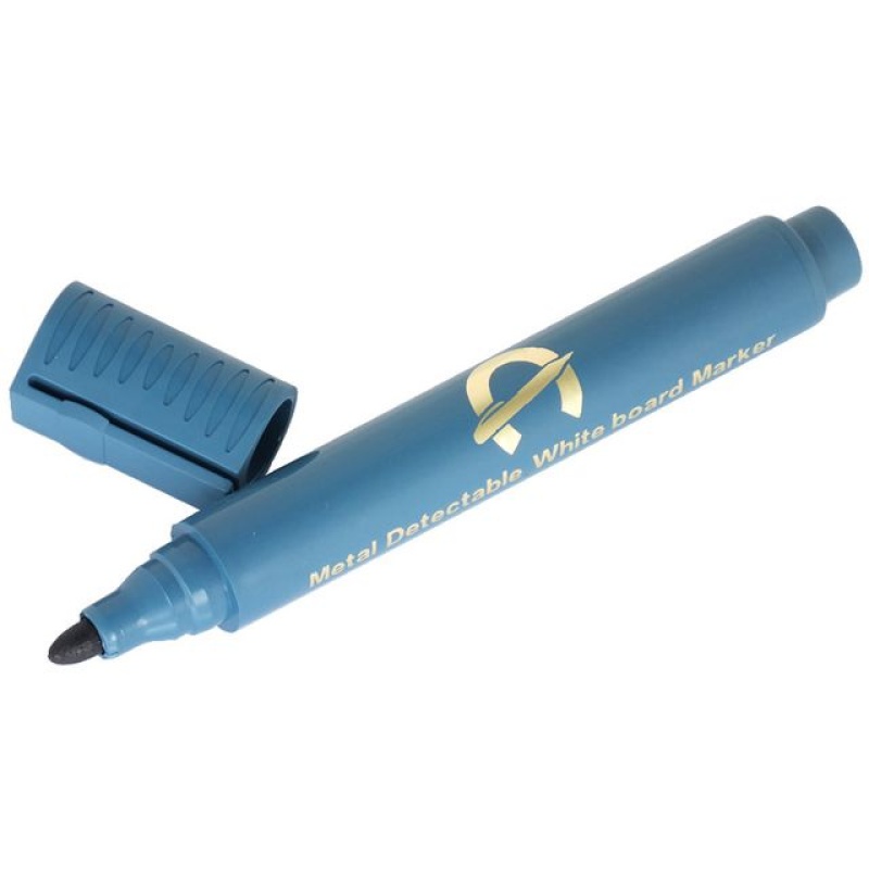 Whiteboard marker Detectamet zwart/zak10