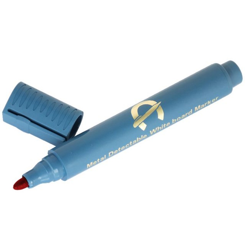 Whiteboard marker Detectamet rood/zak 10