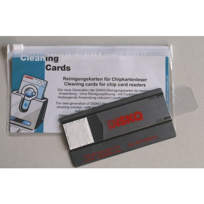 Reinigingskaart Disko 1533 Chipcard/pk 3