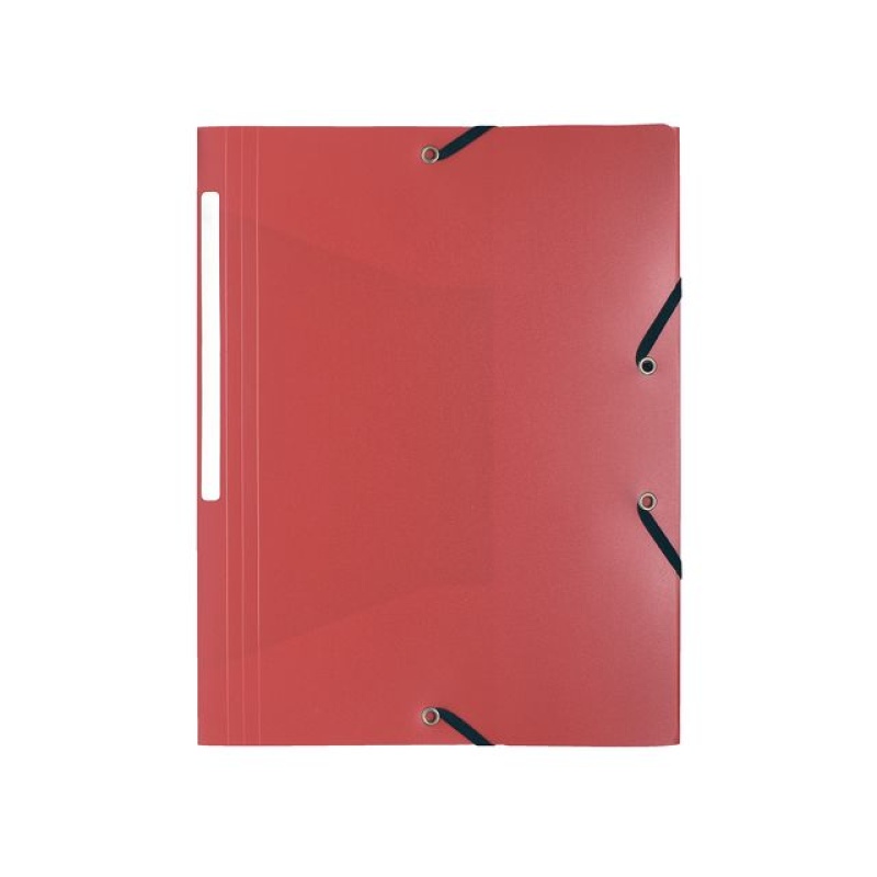 Elastomap Exacompta opaak A4 PP rood/10