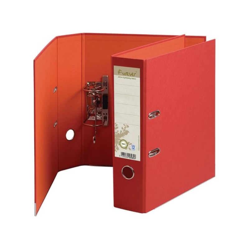 Ordner Forever 80mm A4 rood