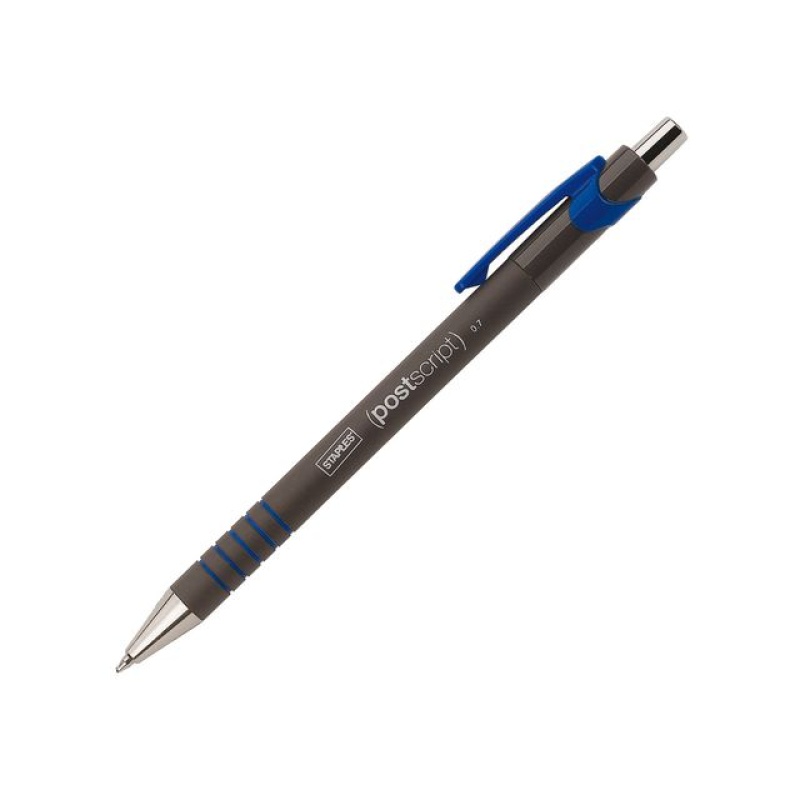 Balpen SPLS Postscript RT 0,7 blauw/pk12