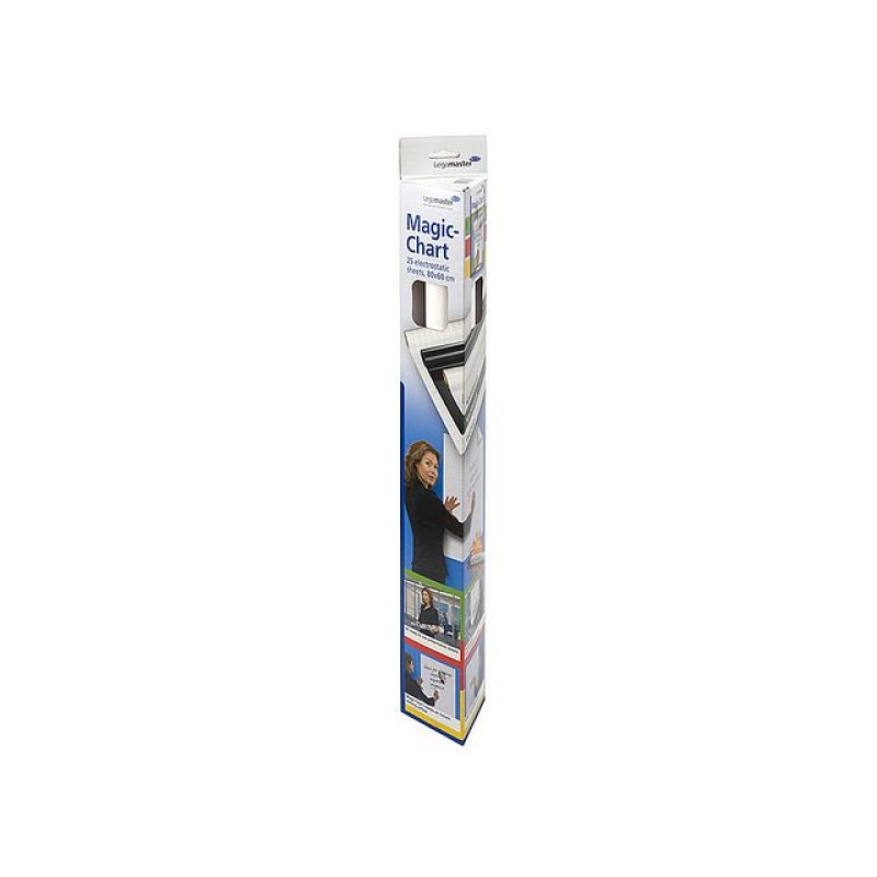 Flipoverfolie MagicChart 60cm zw/rl25v