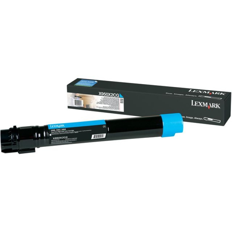 Toner Lexmark X950X2CG 22K HC cyan