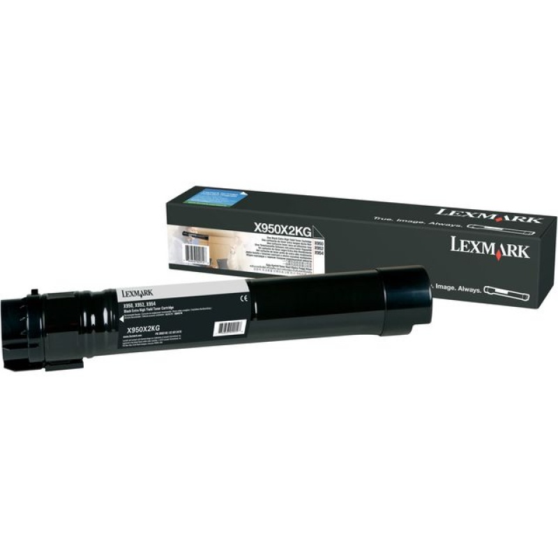 Toner Lexmark X950X2KG HC 32K zwart