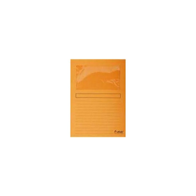 Venstermap Forever A4 L-mod oranje/p100