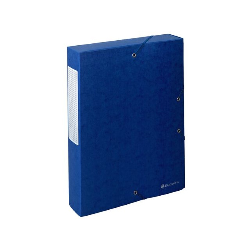 Dossierbox Exacompta NF A4 60mm bl/pk 10