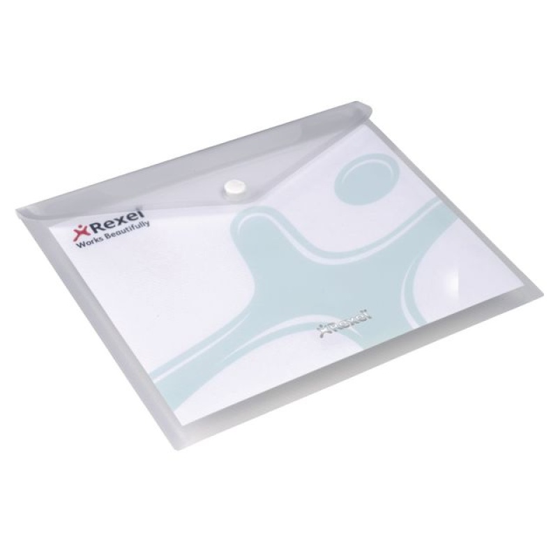 Dossiermap Rexel A5 transparant/ ds10x5