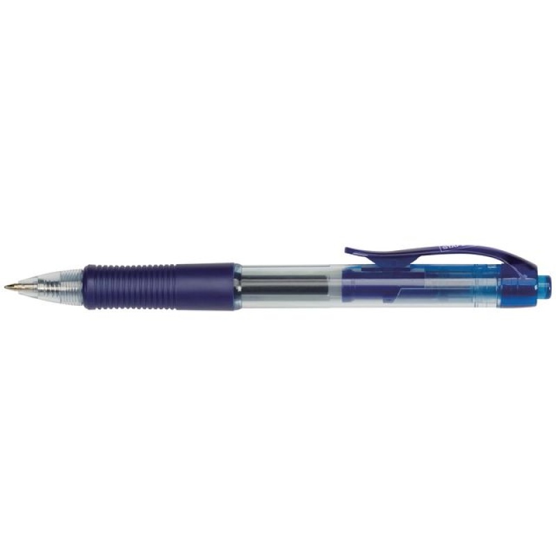 Gelpen SPLS met grip 0,7 mm blauw/pak 12