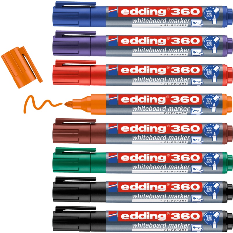 Whiteboard marker edding 363 1-5 ass/et8