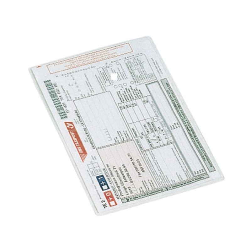 Insteekmap A5 U-model PP helder/pk100