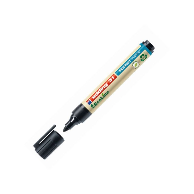 Flipovermarker edding 31 eco zwart/ds 10