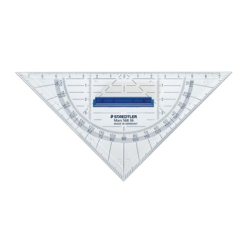 Geodriehoek Mars 568 160 mm acryl